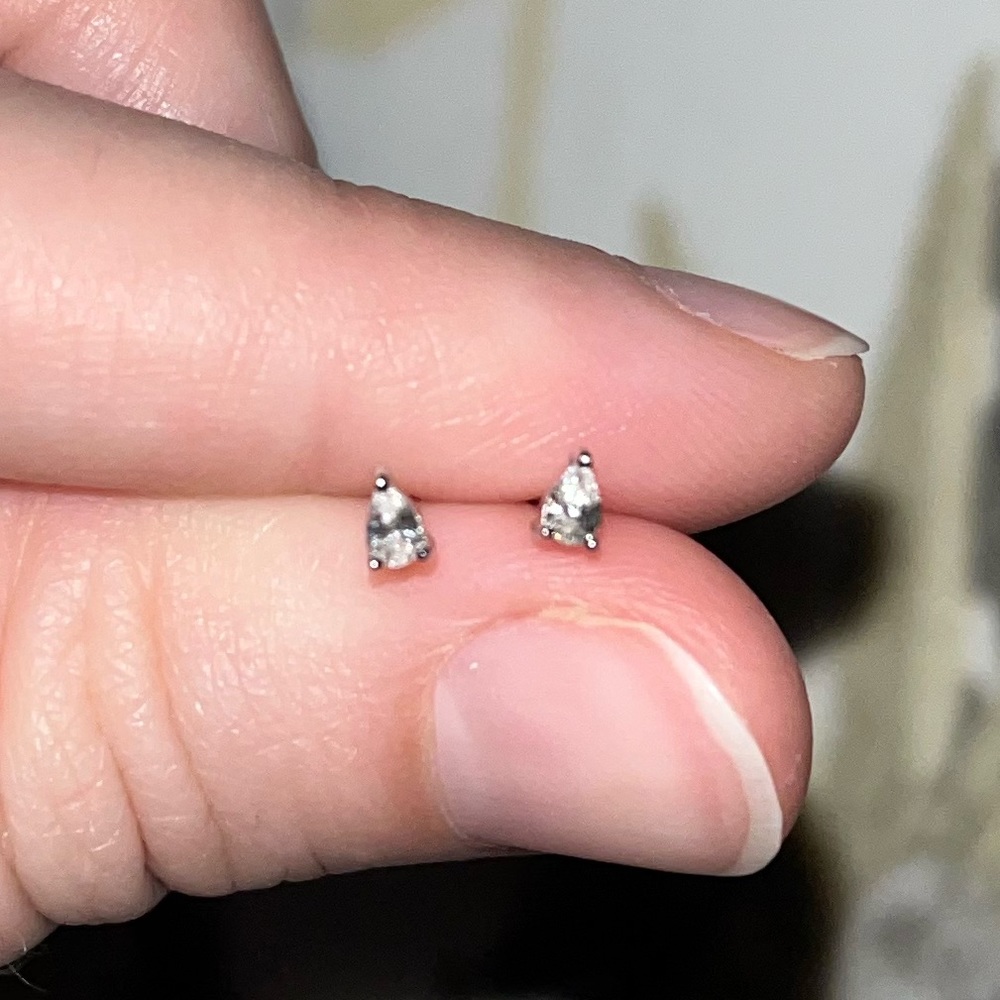 Melanie Auld Teardrop Stud Earrings